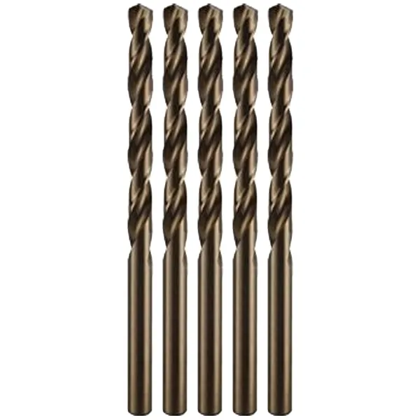 MAKITA  D16695  JUEGO DE BROCAS PARA METAL, HSSCO, 5 MM, VáSTAGO CILíNDRICO, 5 PIEZAS