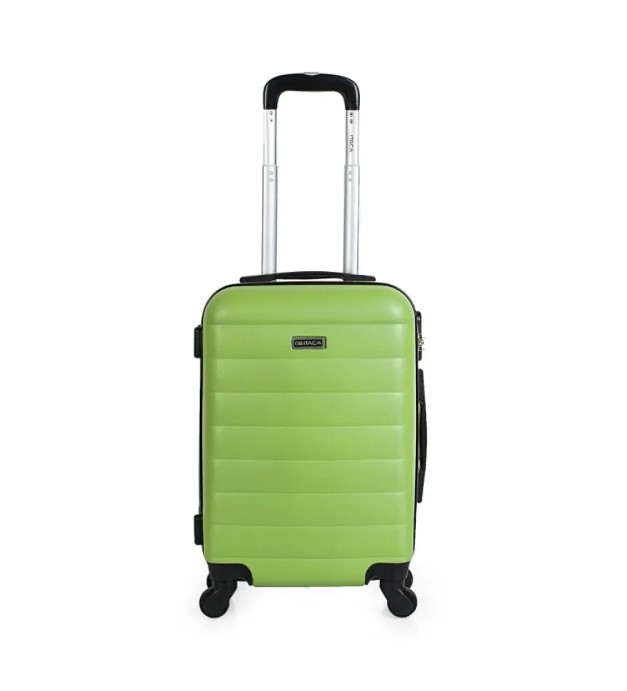 MALETA CABINA DE VIAJE RíGIDA 4 RUEDAS TROLLEY 71250 PISTACHO 55X38X20CM