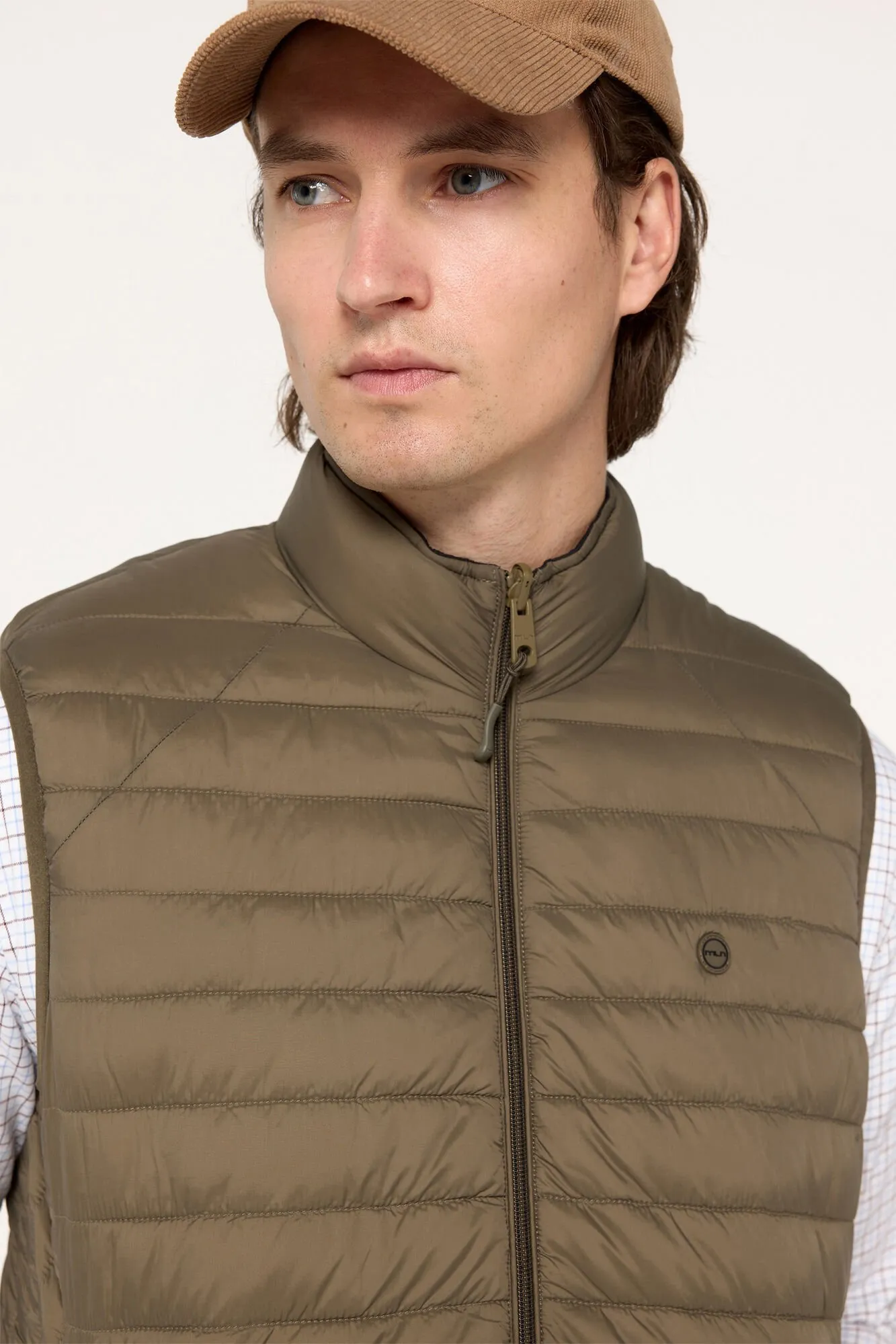 Milano Chaleco cremallera reversible