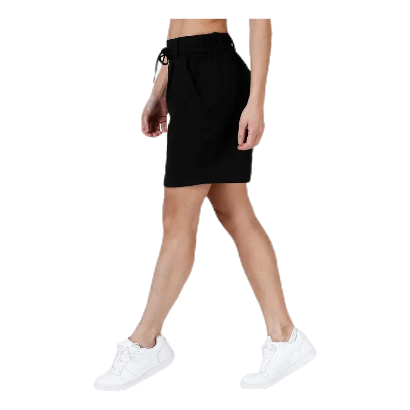 Only Poptrash Easy Skirt Black