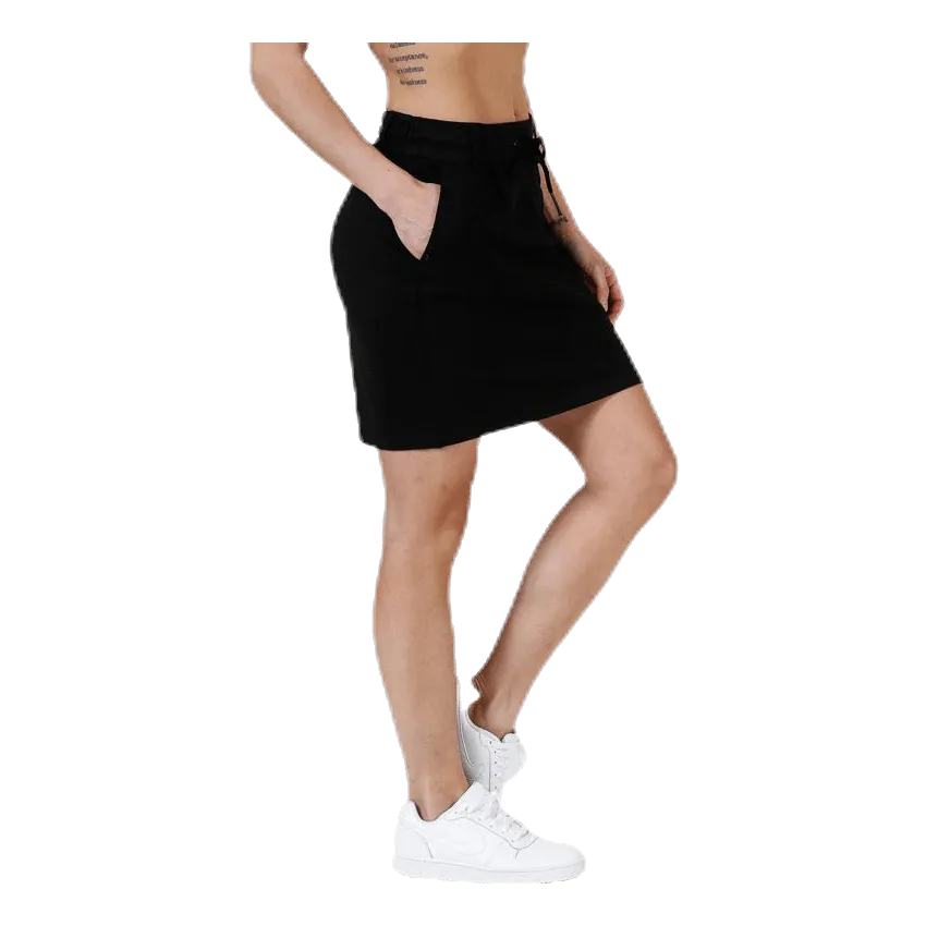 Only Poptrash Easy Skirt Black