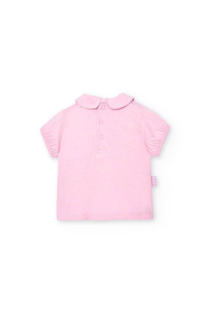 Pack de punto de bebé niña en rosa