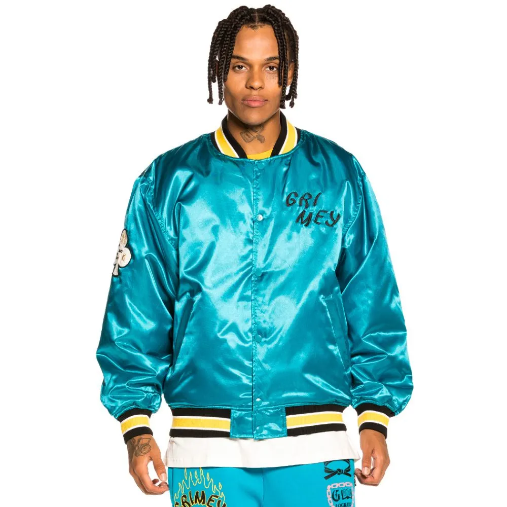 PACK GRIMEY PANTALóN + SATIN JACKET "DESTROY ALL FEAR"  BLUE | FALL 21