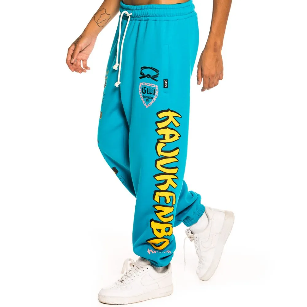 PACK GRIMEY PANTALóN + SATIN JACKET "DESTROY ALL FEAR"  BLUE | FALL 21