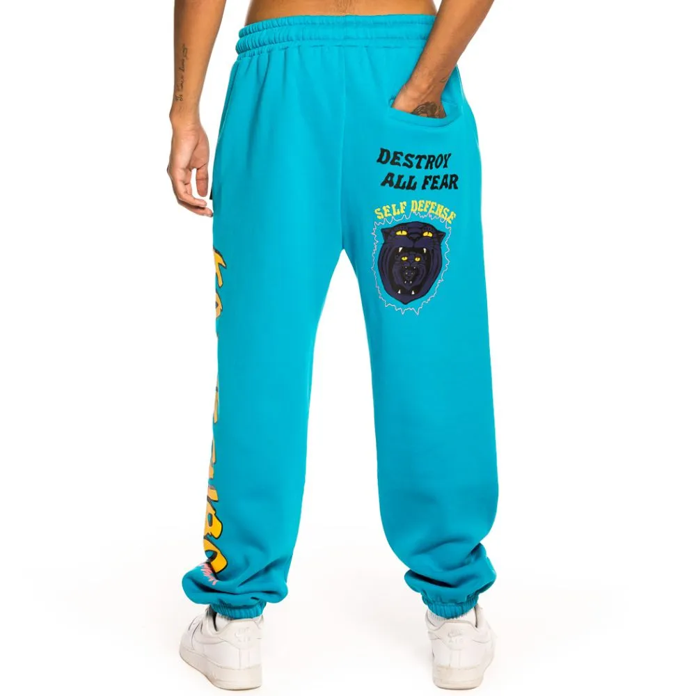 PACK GRIMEY PANTALóN + SATIN JACKET "DESTROY ALL FEAR"  BLUE | FALL 21