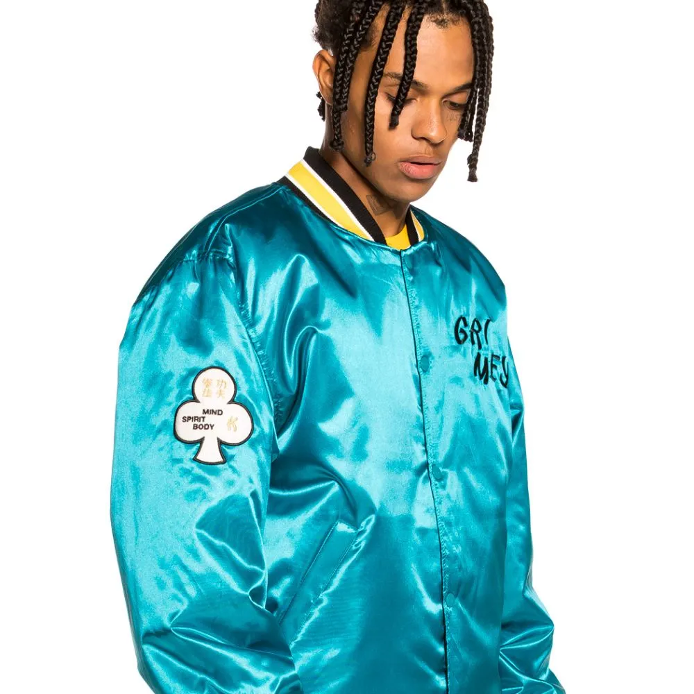 PACK GRIMEY PANTALóN + SATIN JACKET "DESTROY ALL FEAR"  BLUE | FALL 21