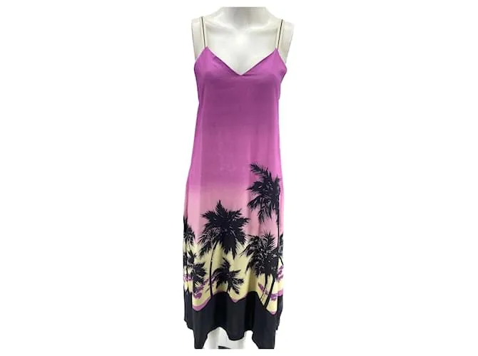 PALM ANGELS Vestidos T.FR 40 Algodón Rosa 