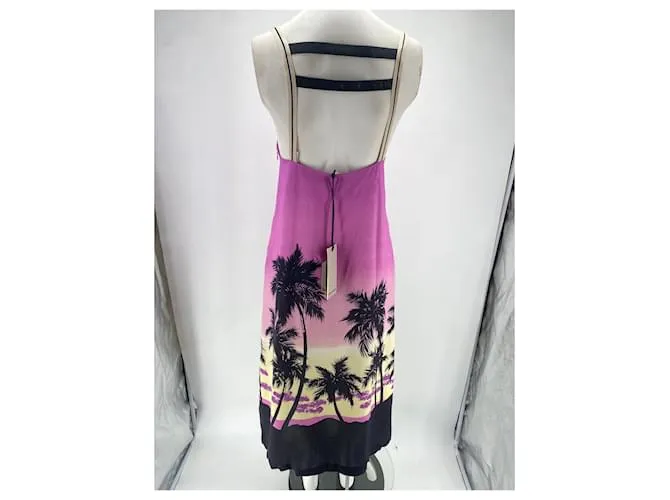 PALM ANGELS Vestidos T.FR 40 Algodón Rosa 