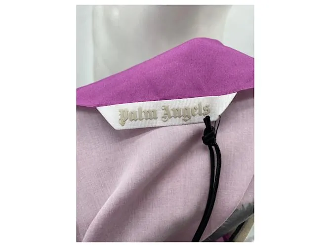 PALM ANGELS Vestidos T.FR 40 Algodón Rosa 