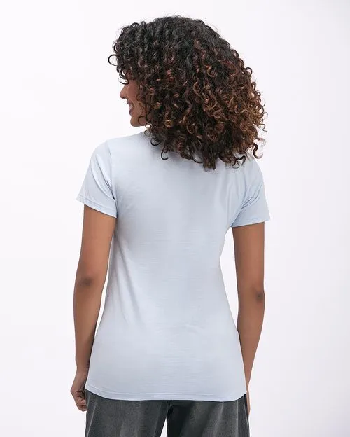Polo Mujer Harumi Celeste Agua