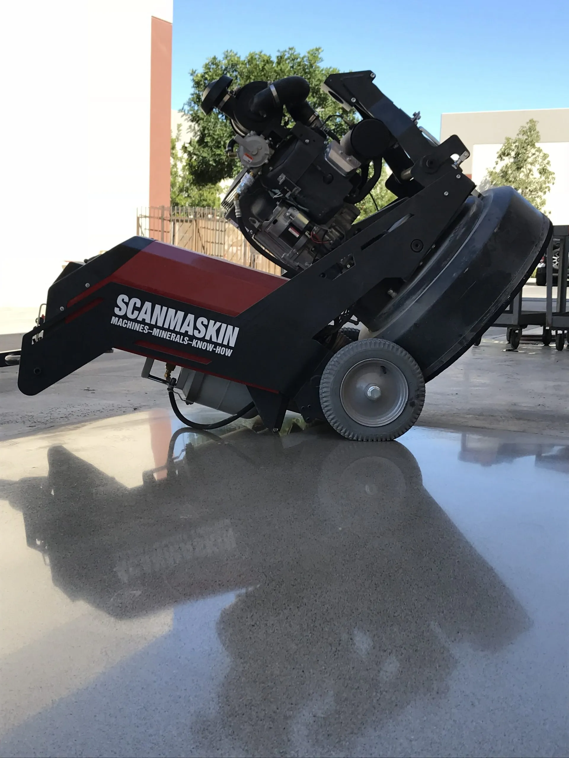 Pulidora Scanmaskin S32 Propane