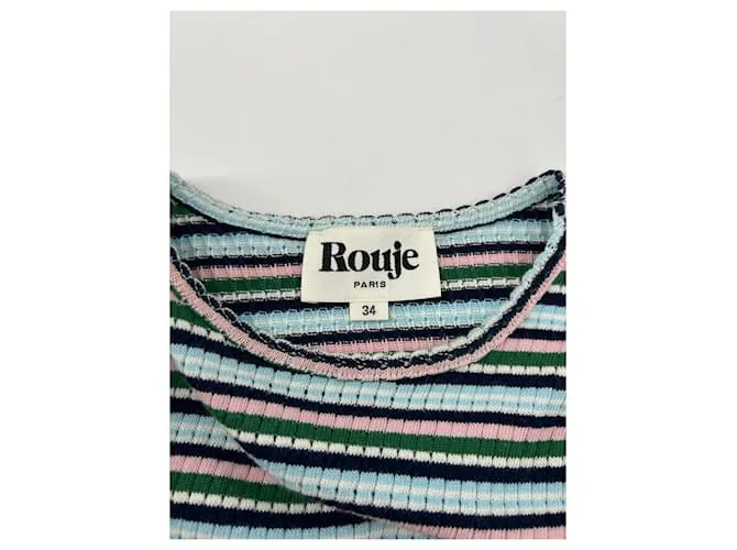 ROUJE Tops T.FR 34 Algodón Multicolor 