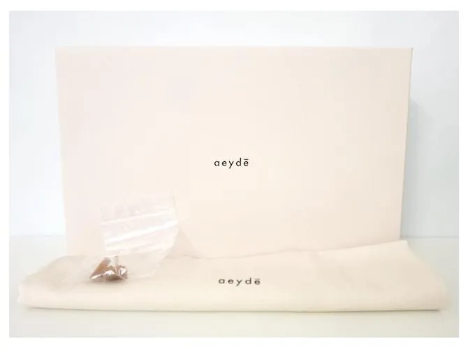 Sandalias Aeyde Wilma de napa color crema Crudo 