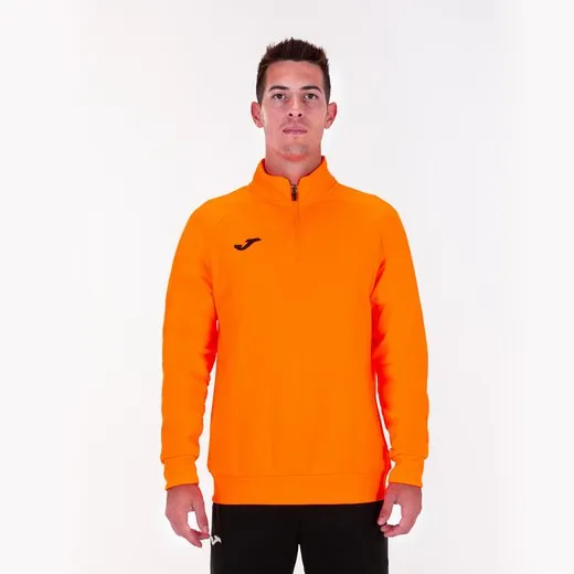 Sweatshirt Faraon Orange Fluor 1/2 Zipper