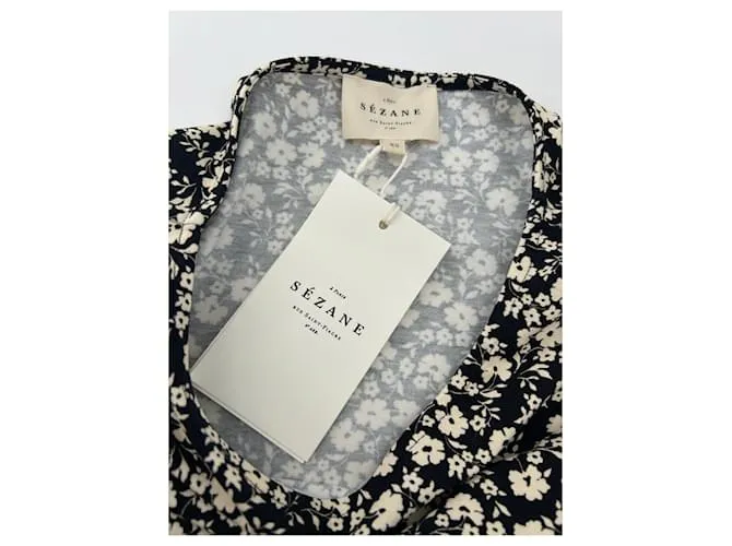 SéZane SEZANE Vestidos T.Internacional XS Algodón Negro 