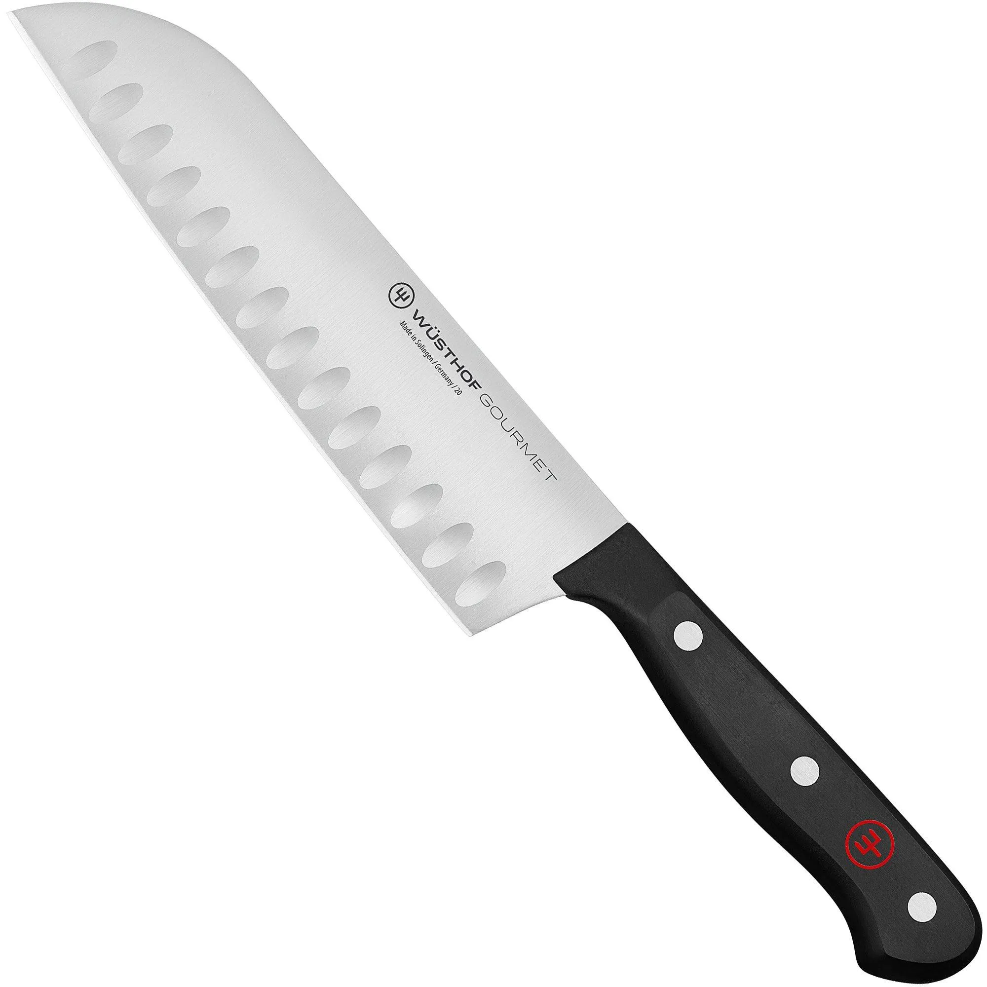 Wüsthof Gourmet santoku con borde granton 1025046017
