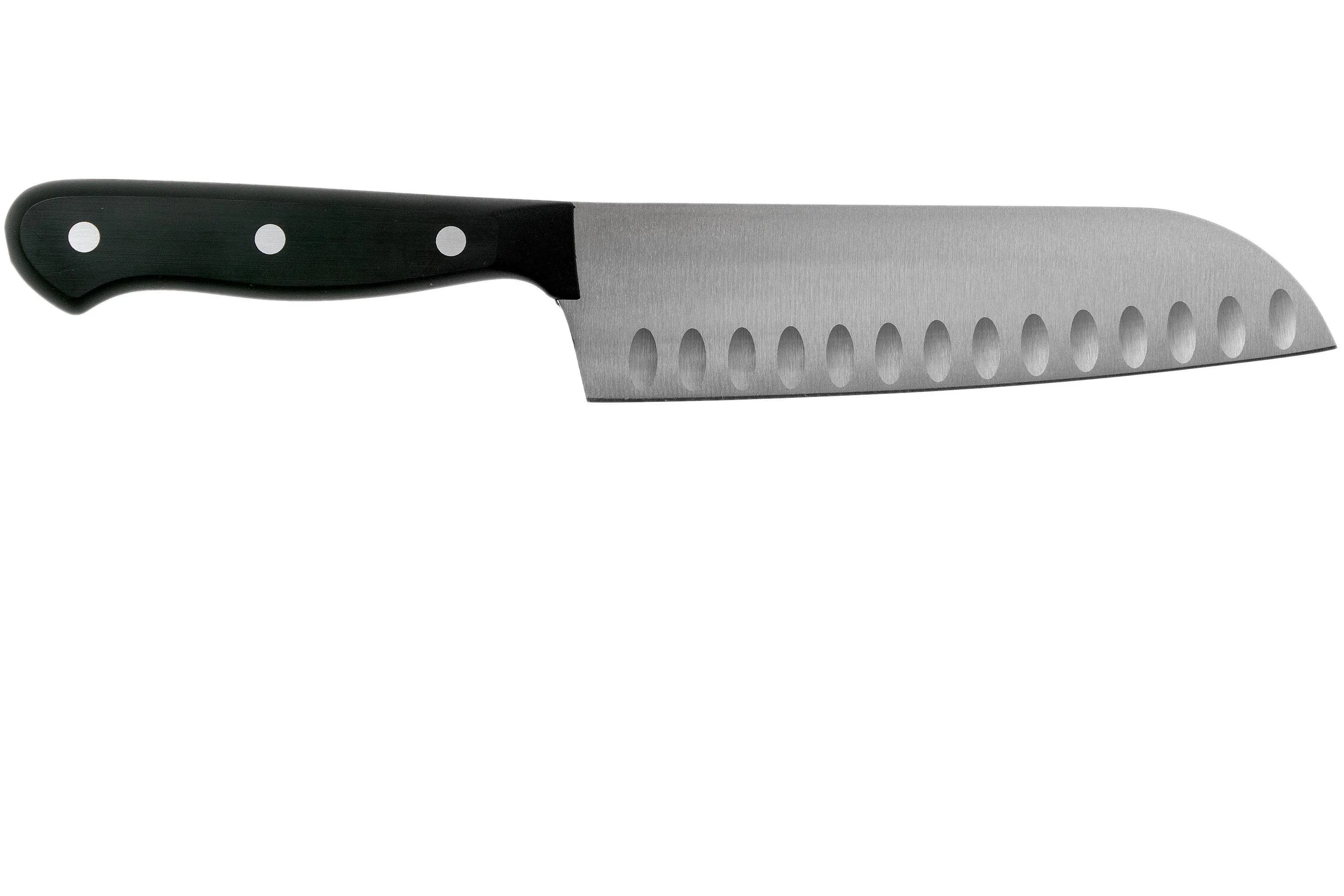Wüsthof Gourmet santoku con borde granton 1025046017