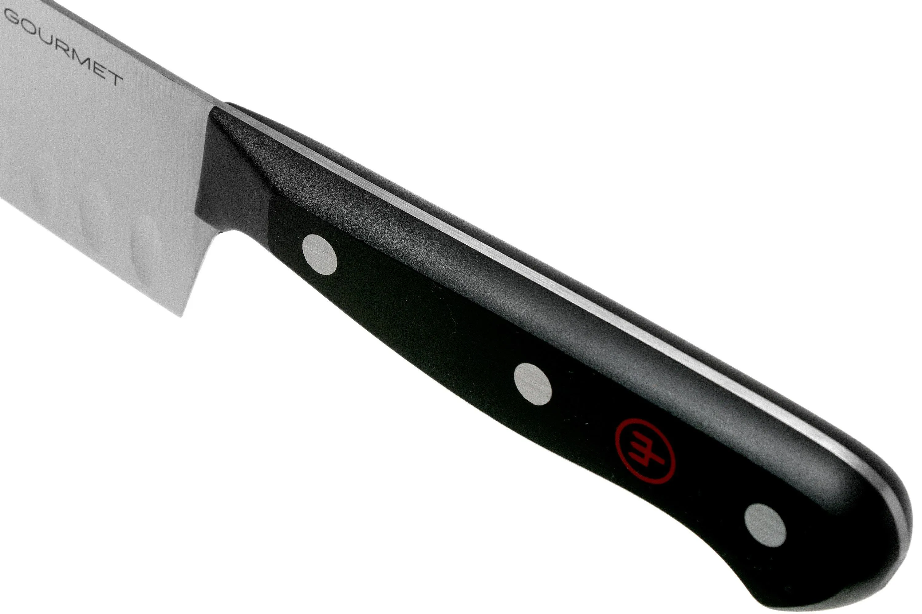 Wüsthof Gourmet santoku con borde granton 1025046017