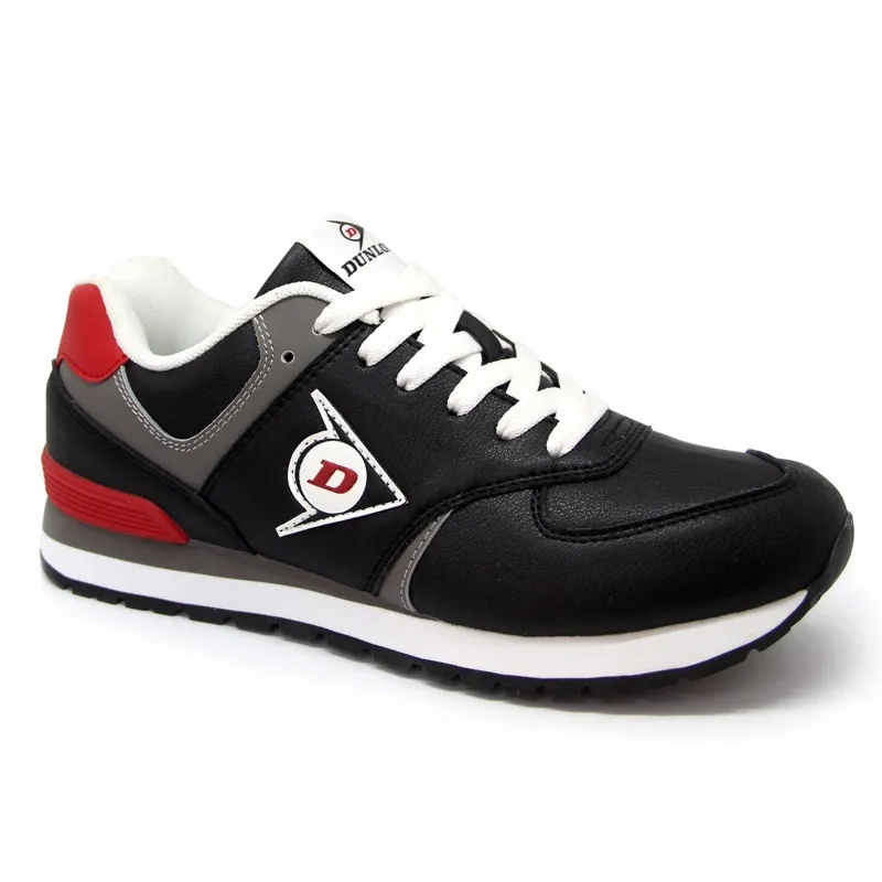 ZAPATILLA DE TRABAJO TODO PIEL NEGRA FLYING WING O2 SRC HRO  DUNLOP