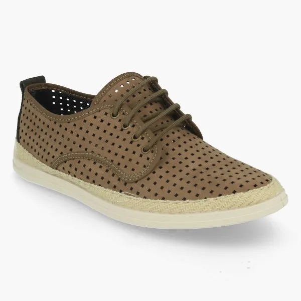 ZAPATILLAS ESPARTO HOMBRE MOD. LAUREANO CUERO