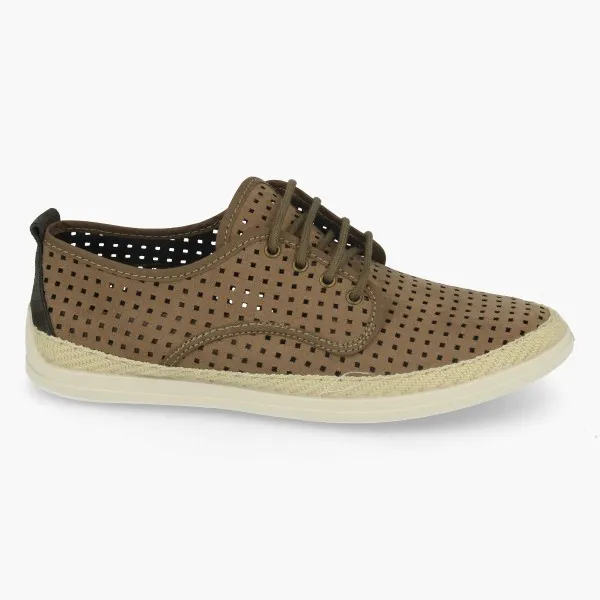ZAPATILLAS ESPARTO HOMBRE MOD. LAUREANO CUERO