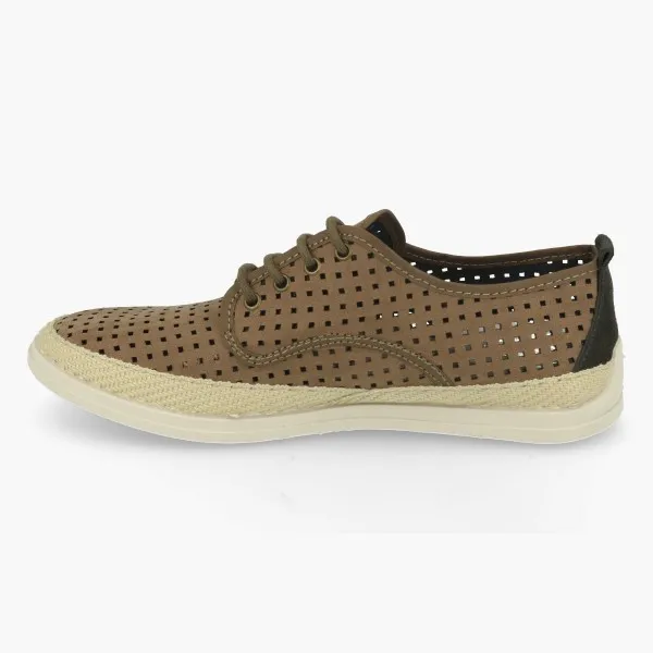 ZAPATILLAS ESPARTO HOMBRE MOD. LAUREANO CUERO