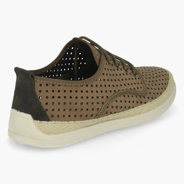 ZAPATILLAS ESPARTO HOMBRE MOD. LAUREANO CUERO