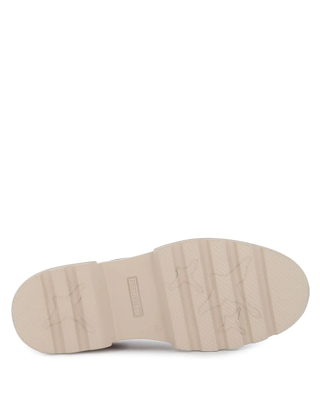 Zapato deportivo suela goma cuero Pikolinos