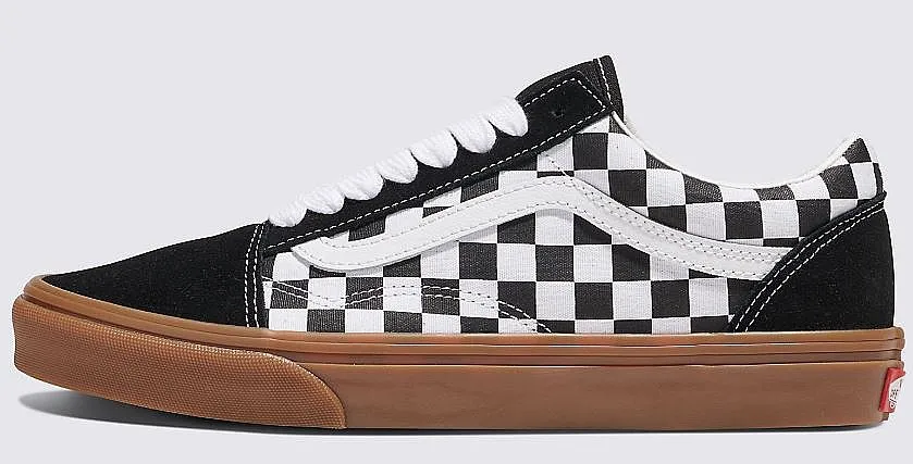 ZAPATOS VANS OLD SKOOL  FAT LACE CHECKER BLACK