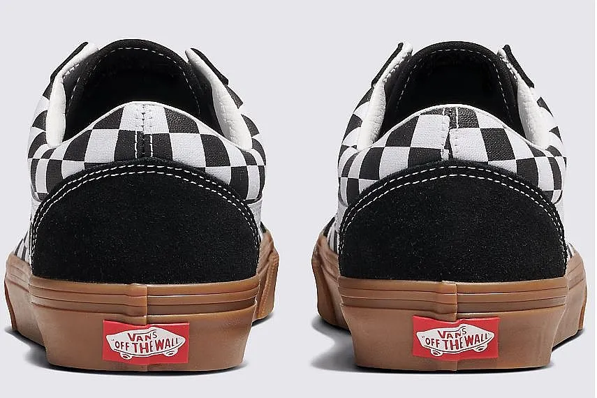 ZAPATOS VANS OLD SKOOL  FAT LACE CHECKER BLACK
